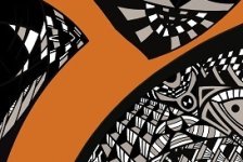 soyut 61 - 2022 - diasec baski 1i3 - 80x120 cm